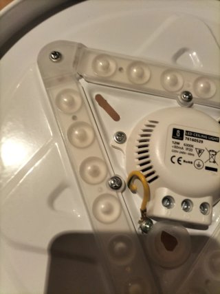 Plafón lampara techo