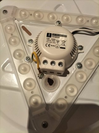 Plafón lampara techo