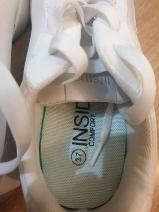 Zapatillas Blancas INS Comfort Talla 37