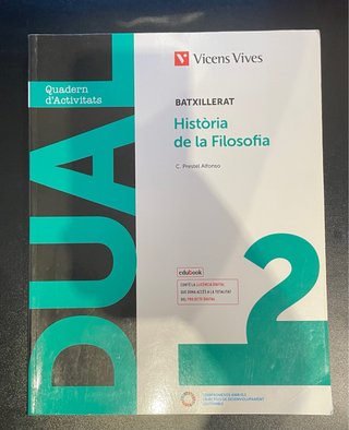 Història de la filosofia, Batxillerat 2, Dual Q...