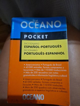 Diccionario español-portugués, dicionário portu...