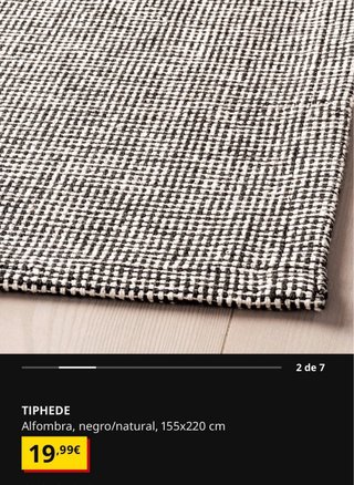 Alfombra ikea TIPHEDE