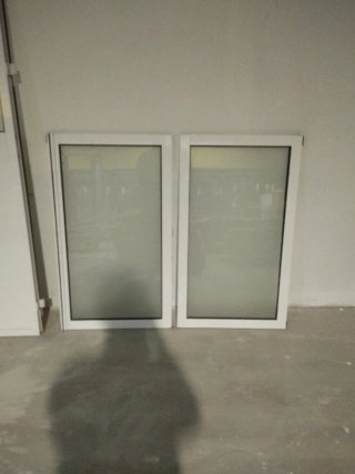2 Ventanas de Aluminio Blancas