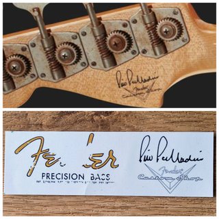 #12#Decal Fender Precision Pino Palladino