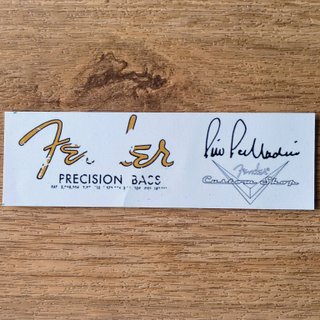 #12#Decal Fender Precision Pino Palladino