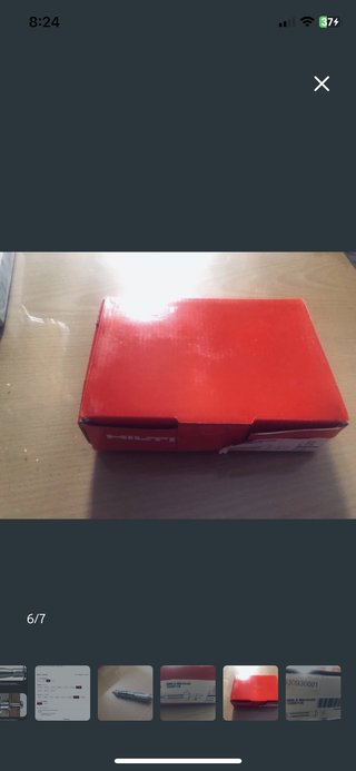 Caja 50 Tacos pladur Anclaje  Hilti HHD-S M6/24x65