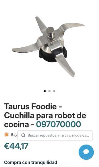 Robot de Cocina Taurus Foodie
