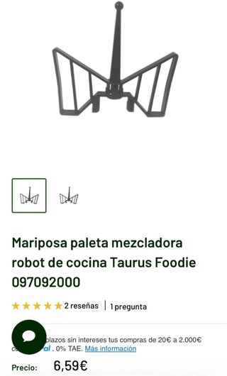 Robot de Cocina Taurus Foodie