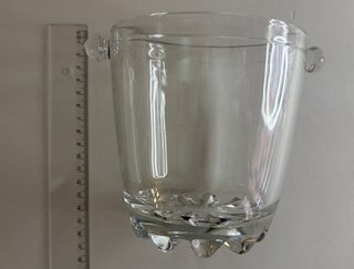 Cubeta de Cristal Vintage para Hielo