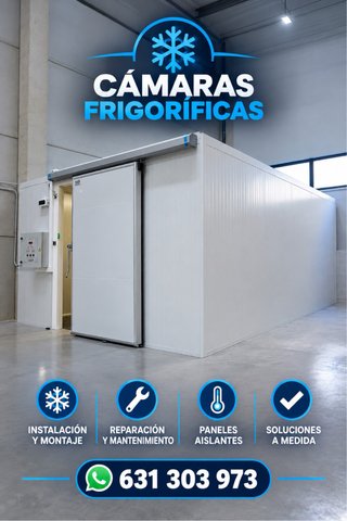 CÁMARAS FRIGORÍFICAS | MONTAJE PROFESIONAL