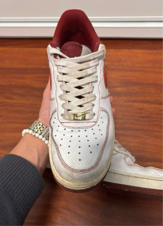 Zapatillas Nike Air Force 1 Rojas y Blancas