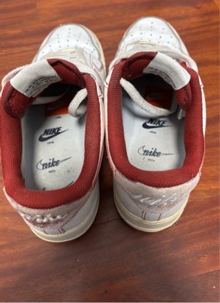 Zapatillas Nike Air Force 1 Rojas y Blancas
