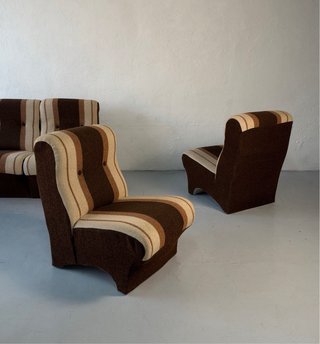Sillón modular Space Age, Vintage años 80