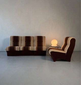 Sillón modular Space Age, Vintage años 80