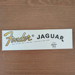 #10#Decal Fender Jaguar