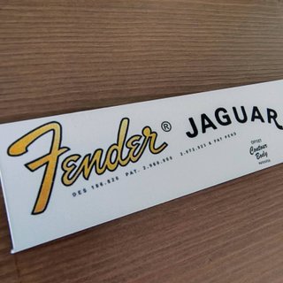 #10#Decal Fender Jaguar