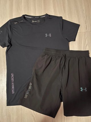 Set estivo Under Armour nero