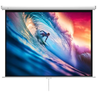 Pantalla proyector 84 retráctil