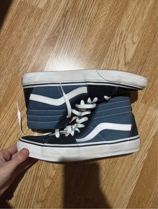 Zapatillas Vans Altas Azules