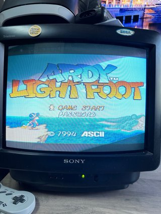 Ardy Light Foot Snes Pal EUR