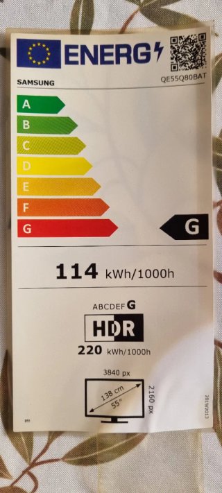 TV Samsung QLED 55