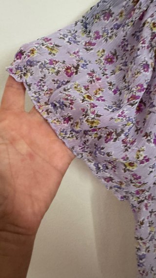 Blusa Zara Estampado Floral