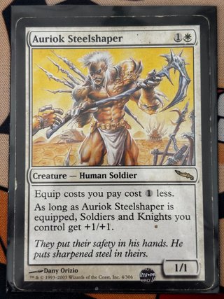 Carta MTG Auriok Steelshaper - Mirrodin