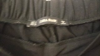 Tuta Zara Basic Nera Taglia M