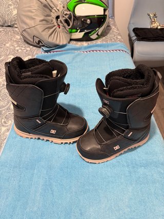Botas de Snowboard DC Negras