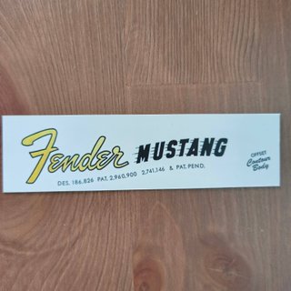 #06#Decal Fender Mustang