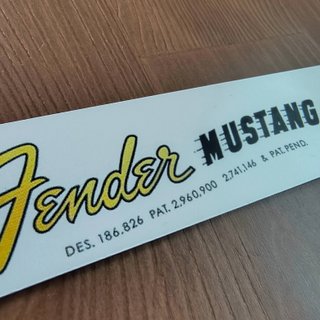 #06#Decal Fender Mustang