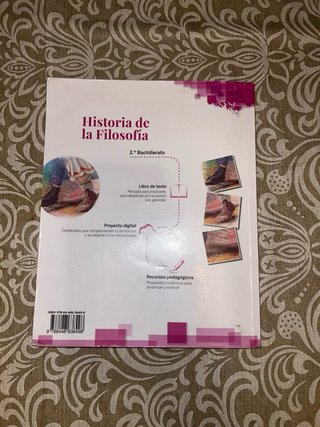 Historia de la filosofía, 2 Bachillerato