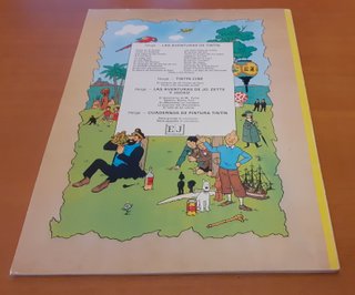 Tintín 9: "El cangrejo de las pinzas de oro" 1981