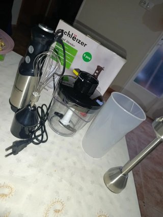 Batidora Schlëizer 800W 5 en 1 Nueva