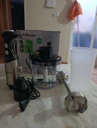 Batidora Schlëizer 800W 5 en 1 Nueva