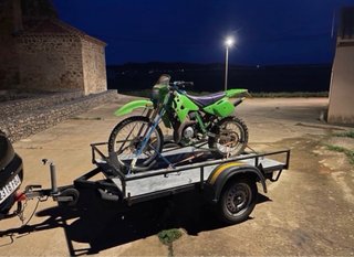 Cepo moto para remolque o carro