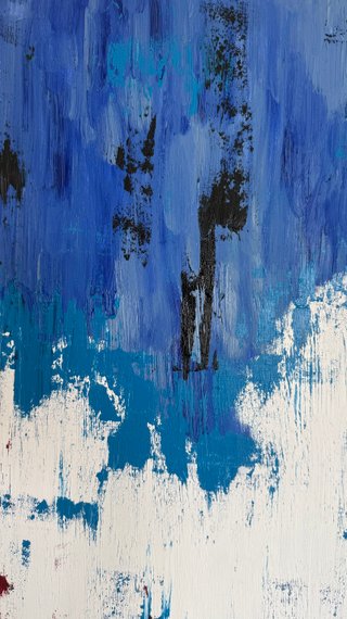 Pintura al óleo Abstracta 60x90cm