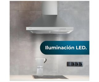 Campana Extractora Cecotec Piramidal 60 cm
