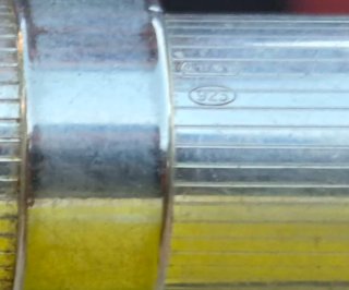 Pluma Plata Maciza 925 Genesian Raphael Vintage