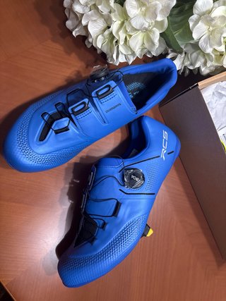 Zapatillas Ciclismo Shimano Azul Talla 43