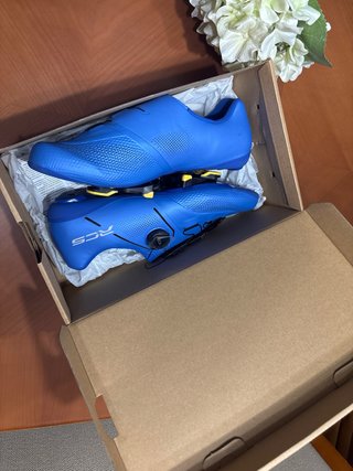 Zapatillas Ciclismo Shimano Azul Talla 43