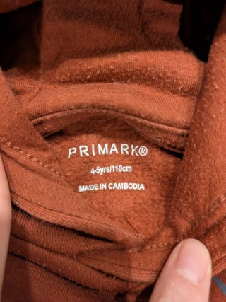 Sudadera con Capucha para Niño 4-5 Años