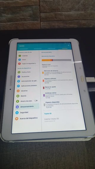 Tablet Samsung Blanca