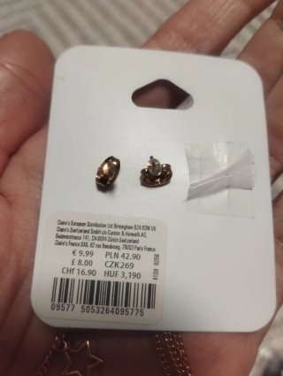 Lote Pendientes Claire's