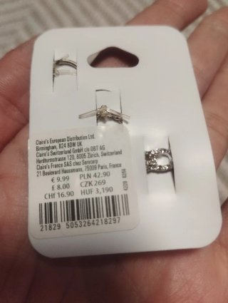 Lote Pendientes Claire's
