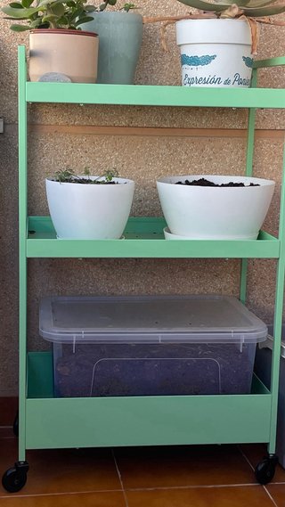 Carrito IKEA NISSAFORS Verde