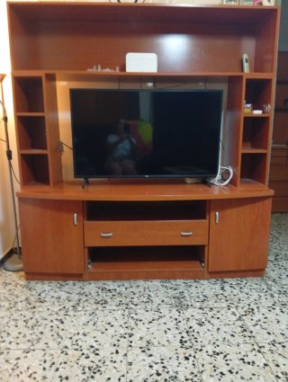 Mueble de Salón de Madera SOLO HASTA EL DOMINGO