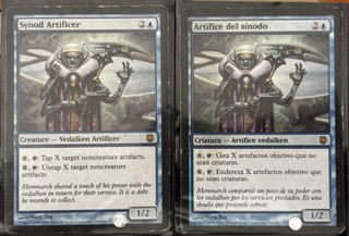 Pack 2 Cartas MTG Artífice del Sínodo