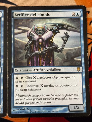 Pack 2 Cartas MTG Artífice del Sínodo