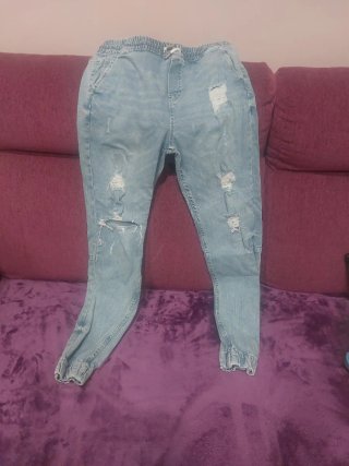 Pantalón Vaquero de Niño Estilo Jogger